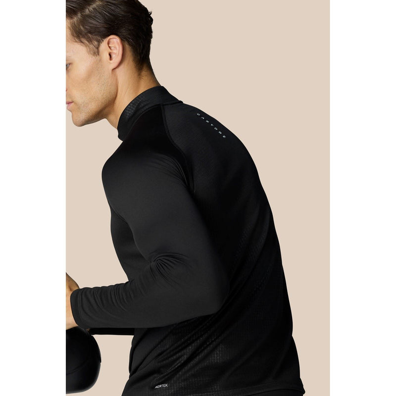 Castore Adapt 1/4 Zip Top Polyester Men's Black Activewear T-Shirts