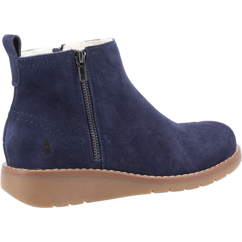 Hush Puppies Libby Suede Women's Navy Boots