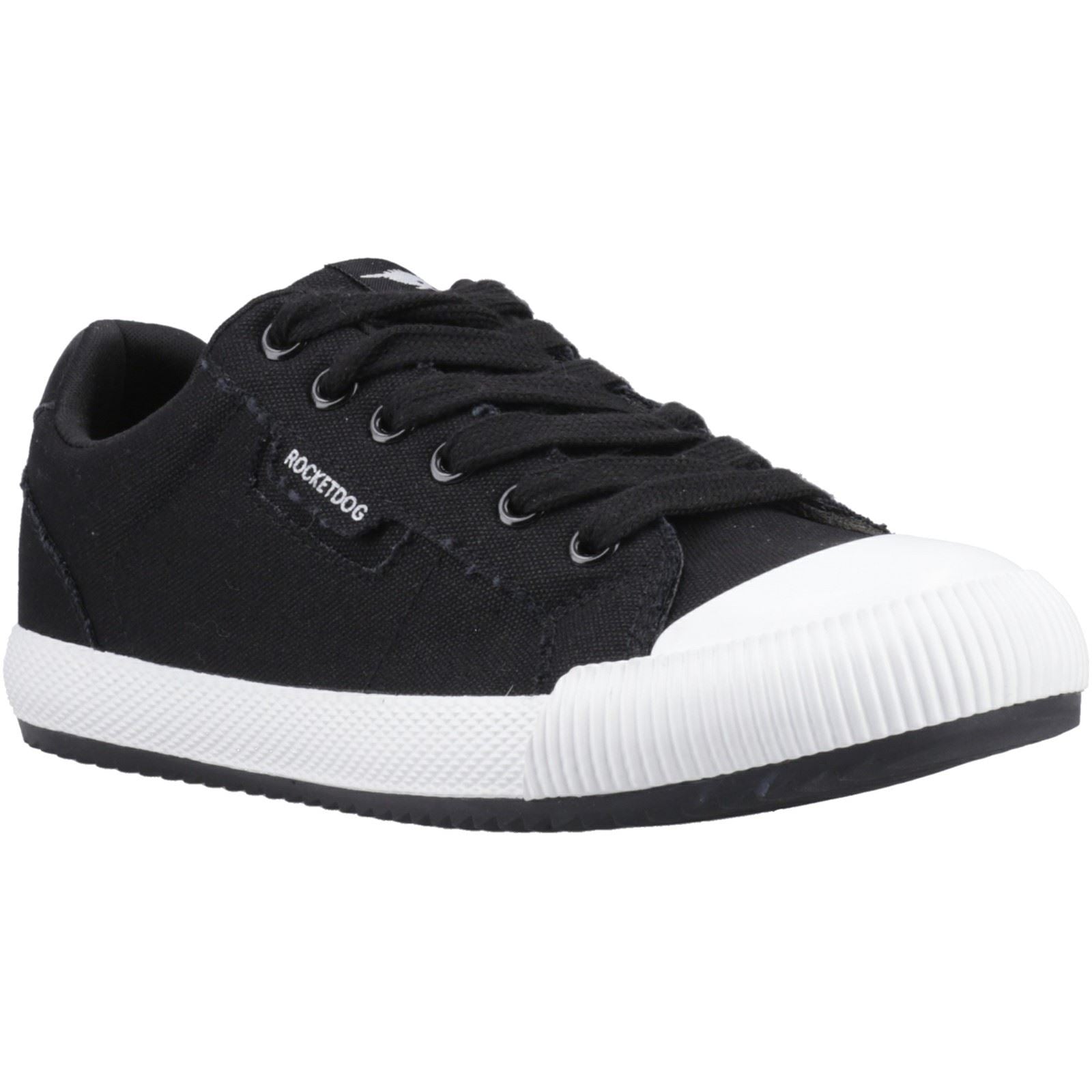 Rocket Dog Cheery Low Cotton Women's Black Sneakers