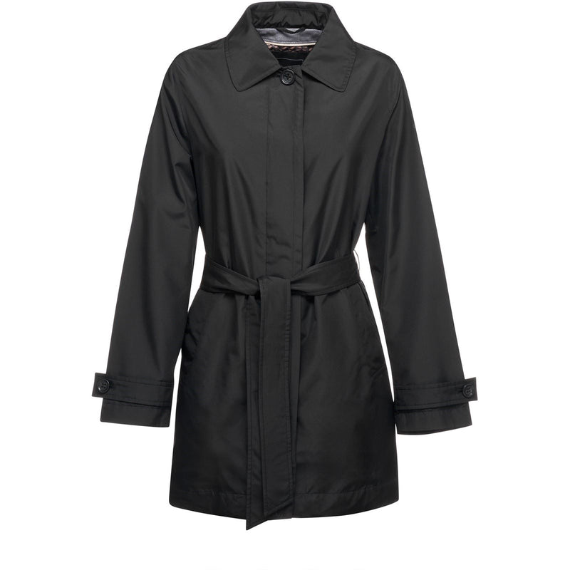Geox W SOLEIL Women's Black Trench Coat