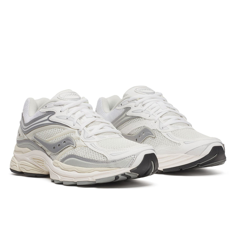 Saucony ProGrid Omni 9 White/Silver Sneakers