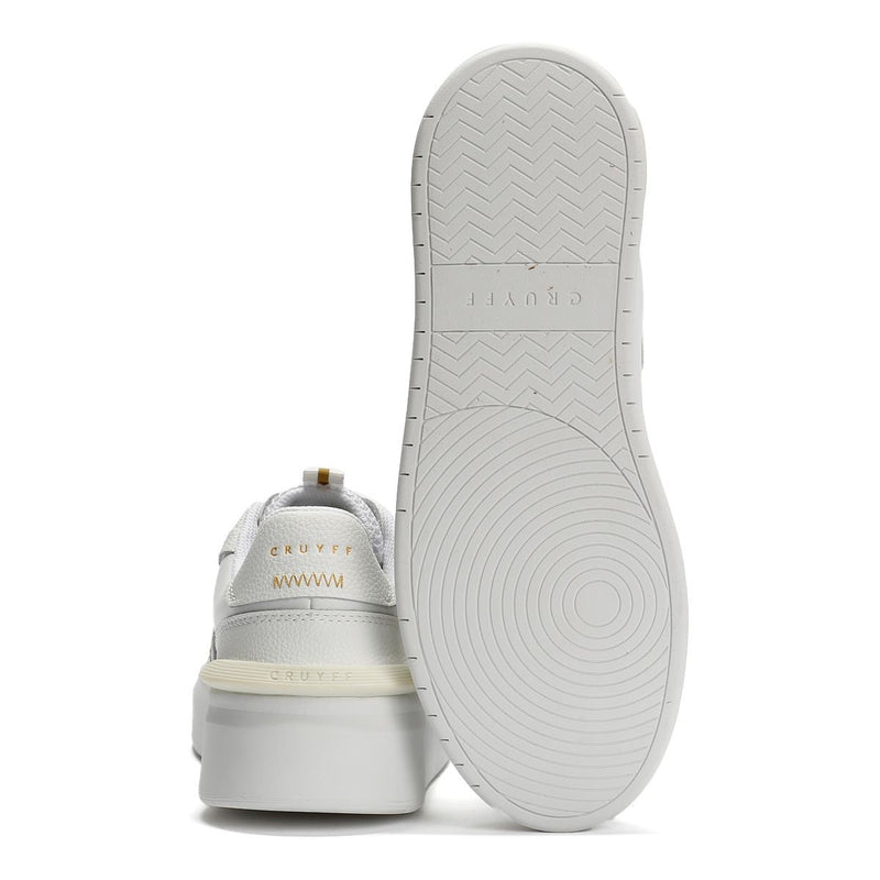 Cruyff Endorsed Tennis Leather Men's White Sneakers