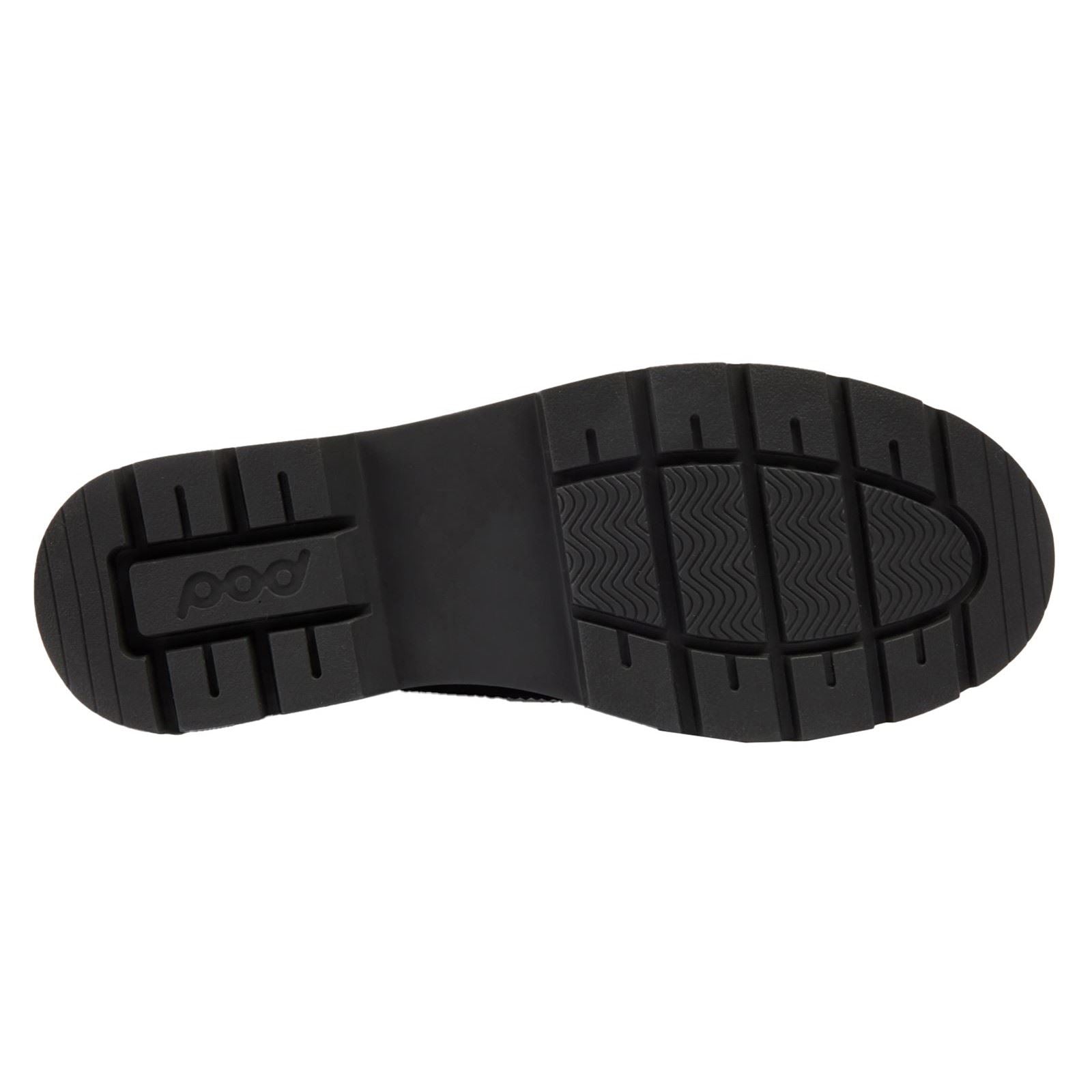 Pod Fiona Leather Girls's Black Brogues