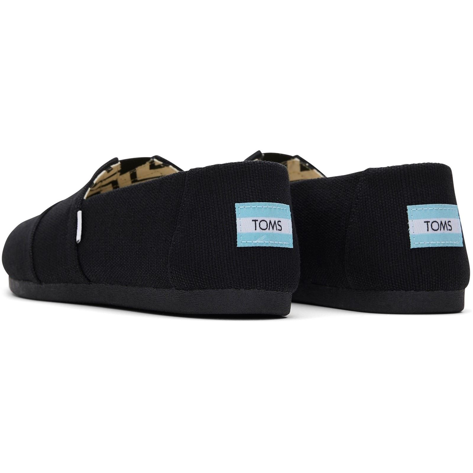 TOMS Alpargata Cotton Women's Black Trainers