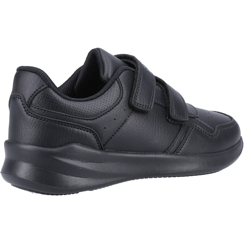 Hush Puppies Marling Easy Senior Synthetic Black Shoes