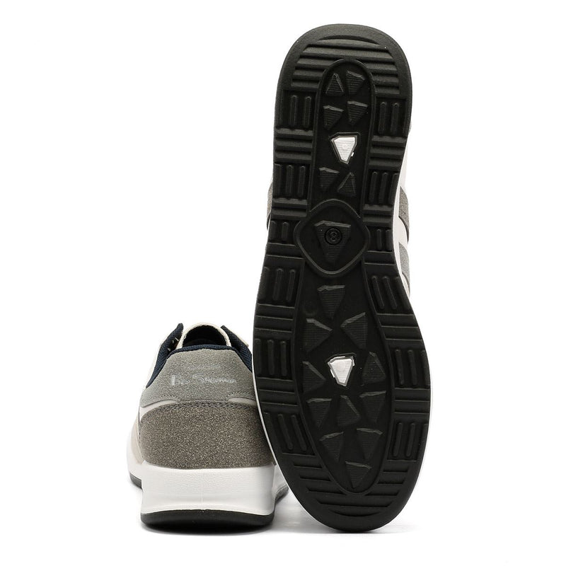 Ben Sherman Sokka Men's White/Gray Sneakers