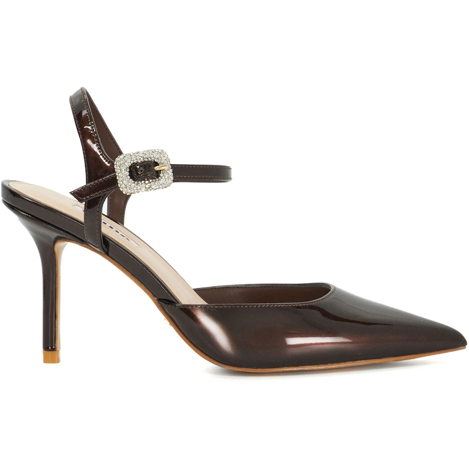 Dune Channel Women's Brown Heels