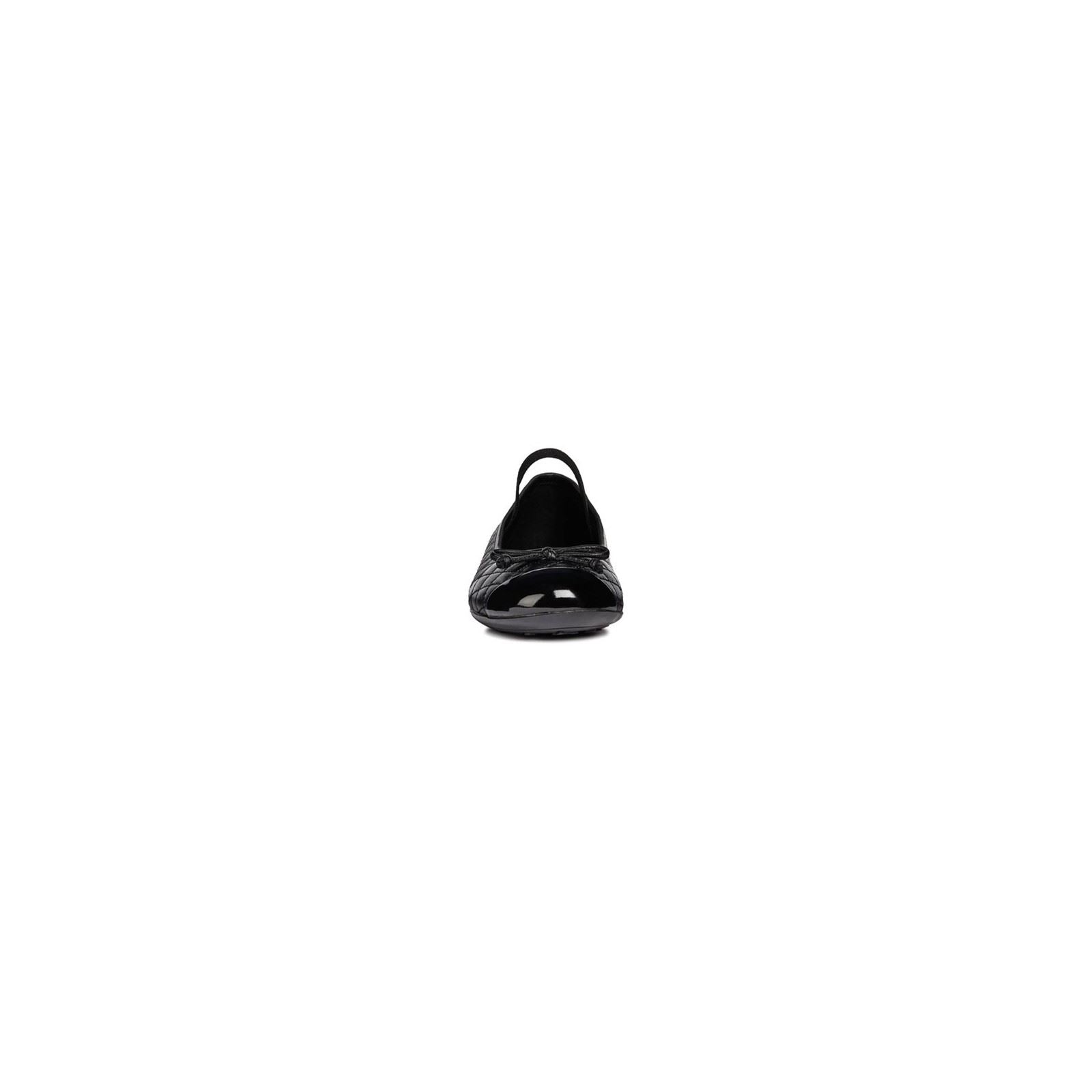 Geox Plie' Junior Leather Girl's Black Shoes