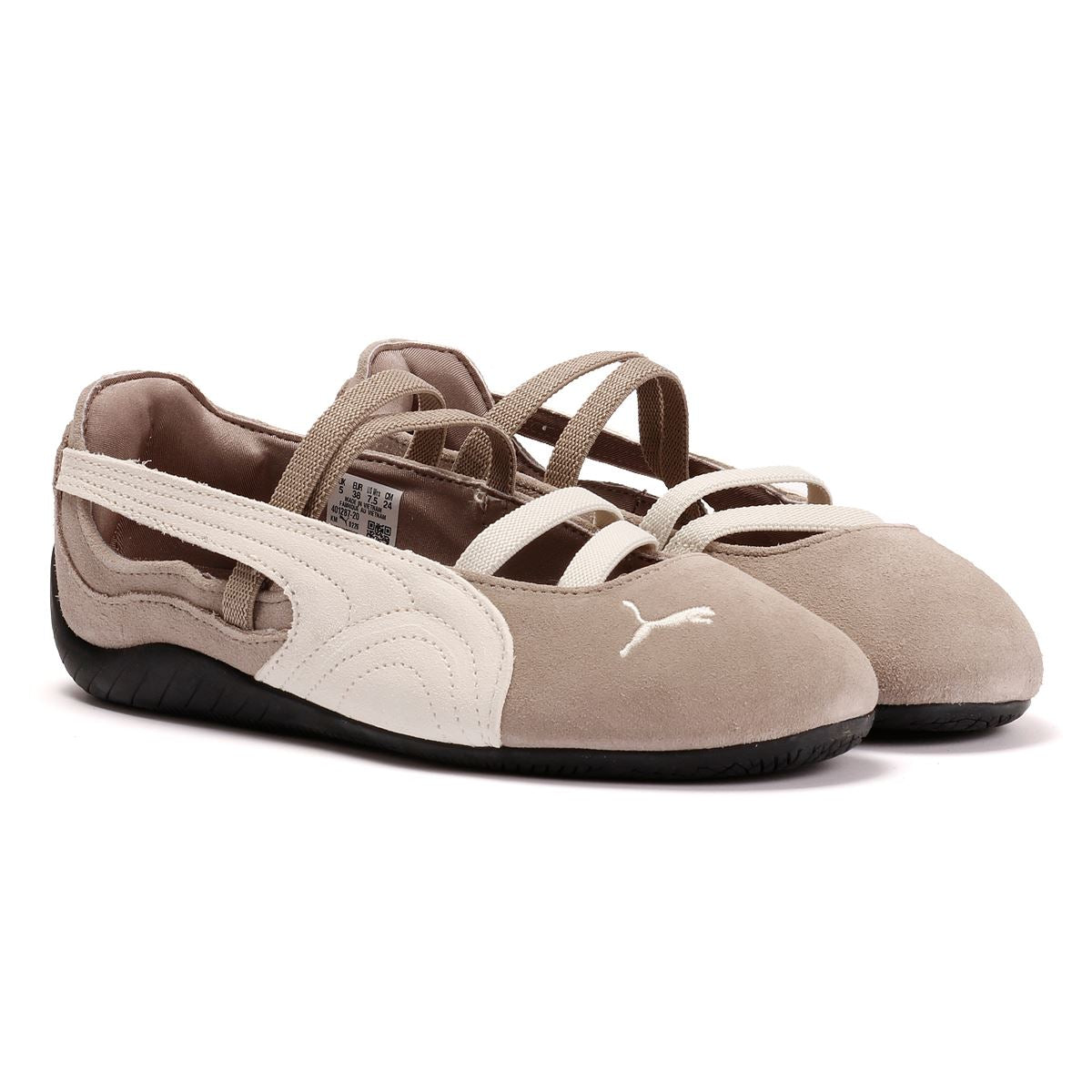 Puma Speedcat Ballet SD Suede Women's Mouse Gray/Black Shoes