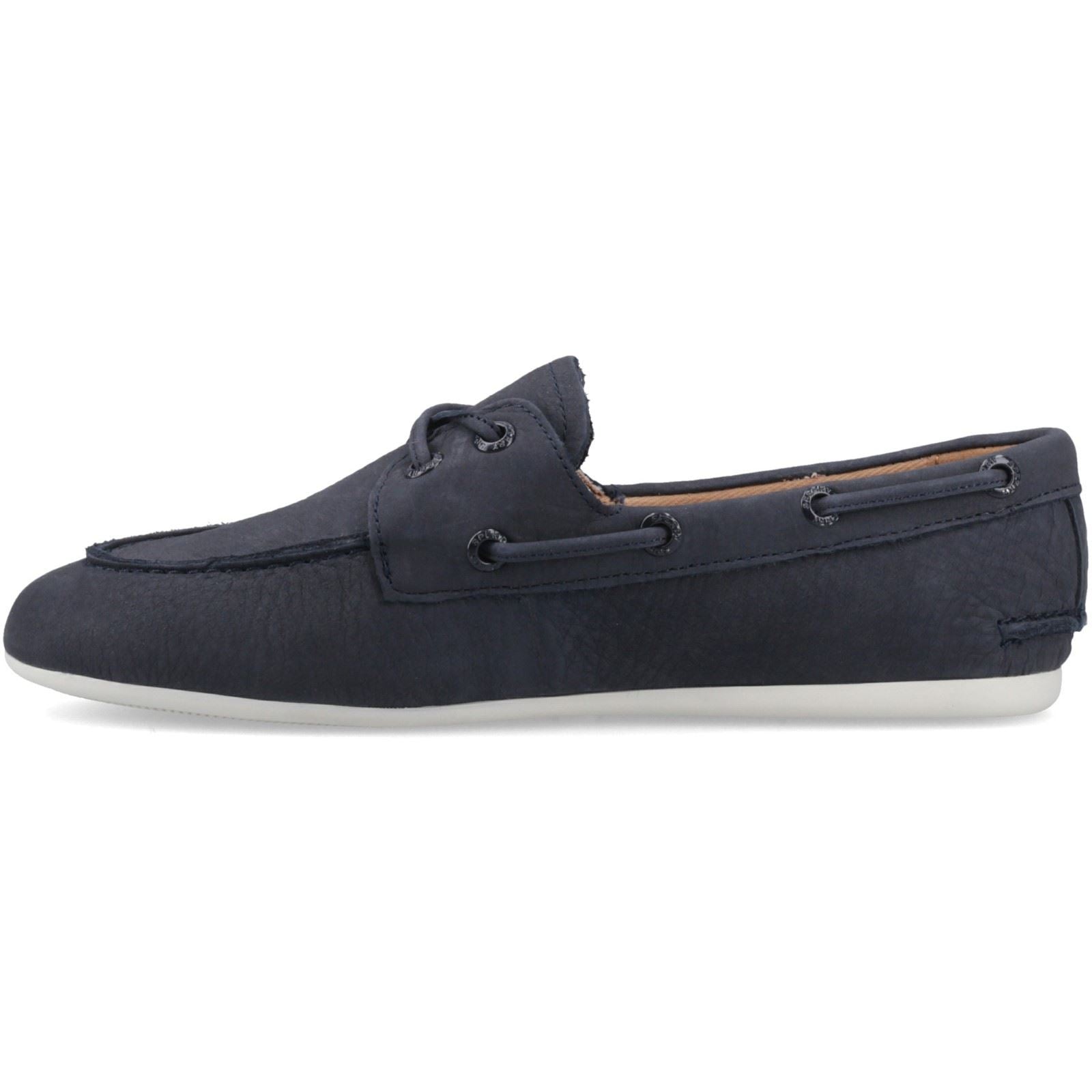 Sperry Slim Boat Shoe Leather Women's Navy Boat Shoes