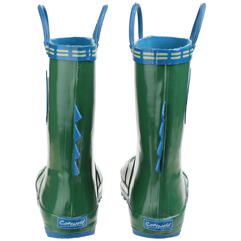 Cotswold Puddle Rubber Crocodile Wellington Boots