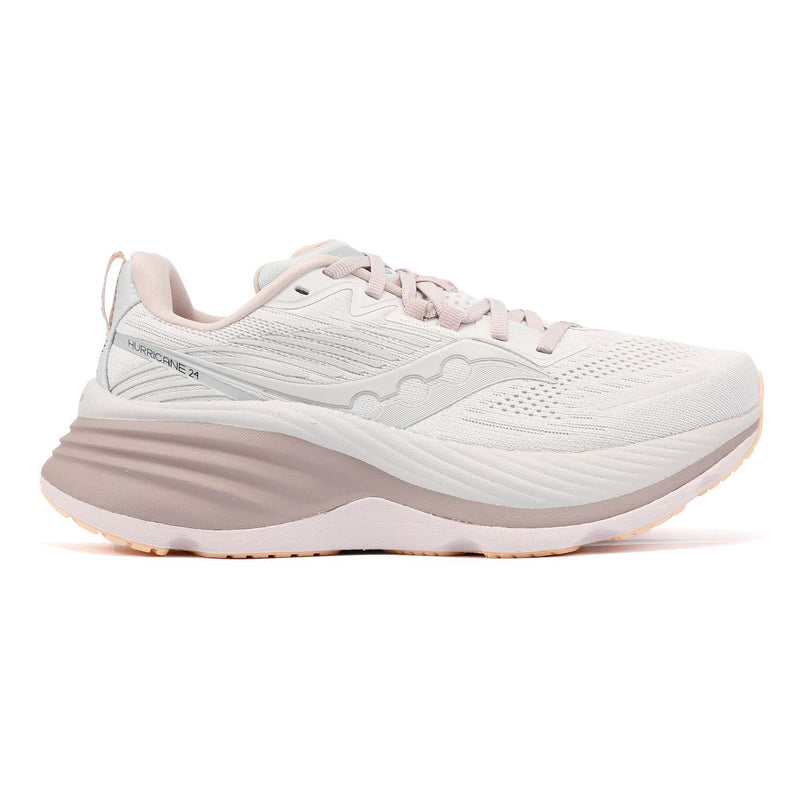 Saucony Hurricane 24 Women's Cloud/Bloom Sneakers