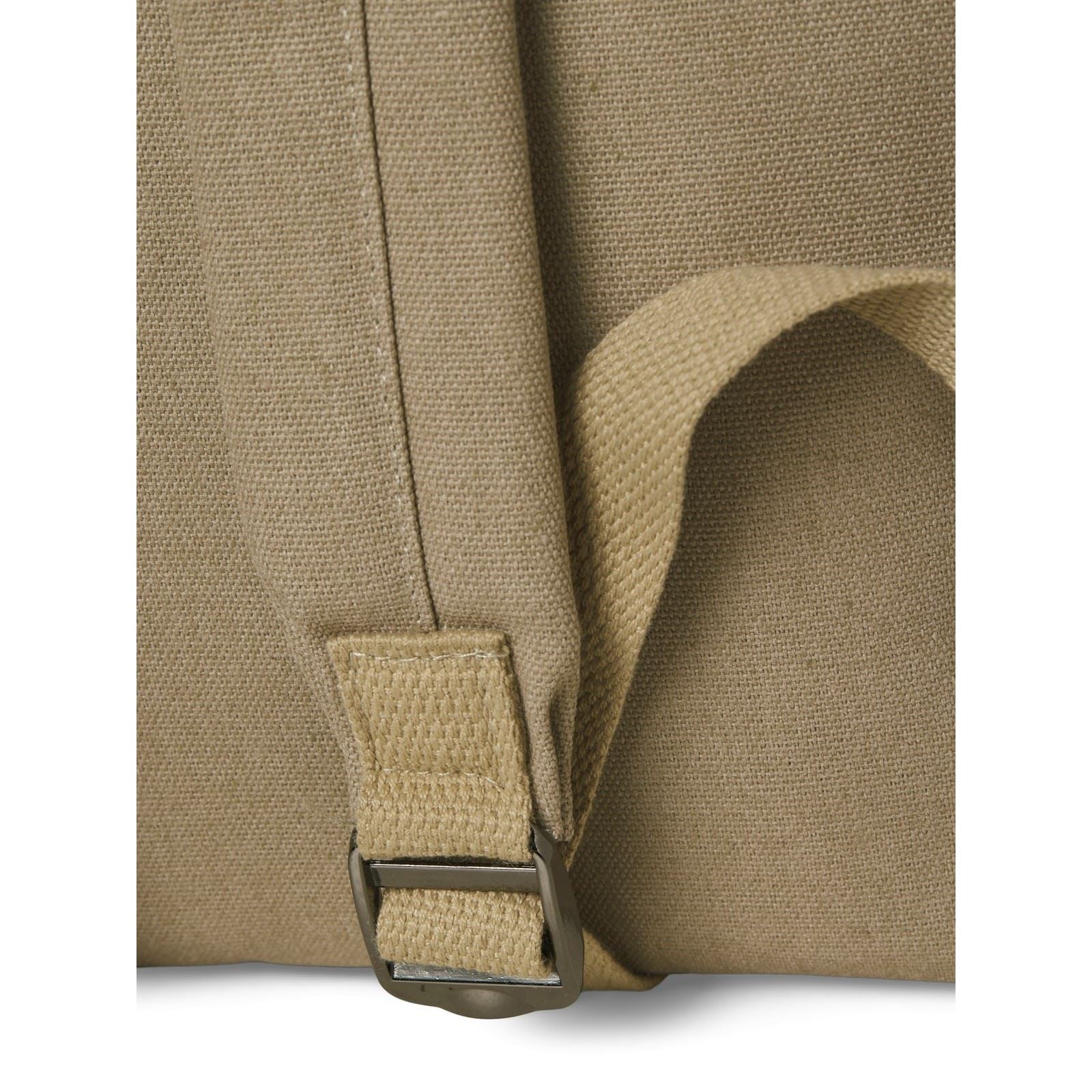 Jack & Jones Pascal Cotton Unisex Adults Beige Backpack - One Size