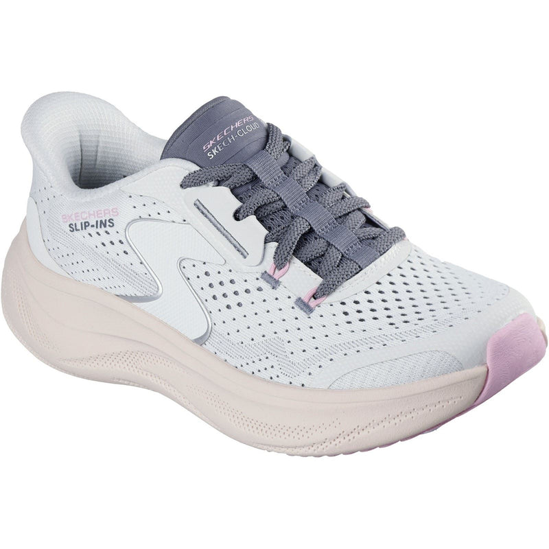 Skechers Skech Cloud Plush Horizon Synthetic Women's White/Multi Sneakers