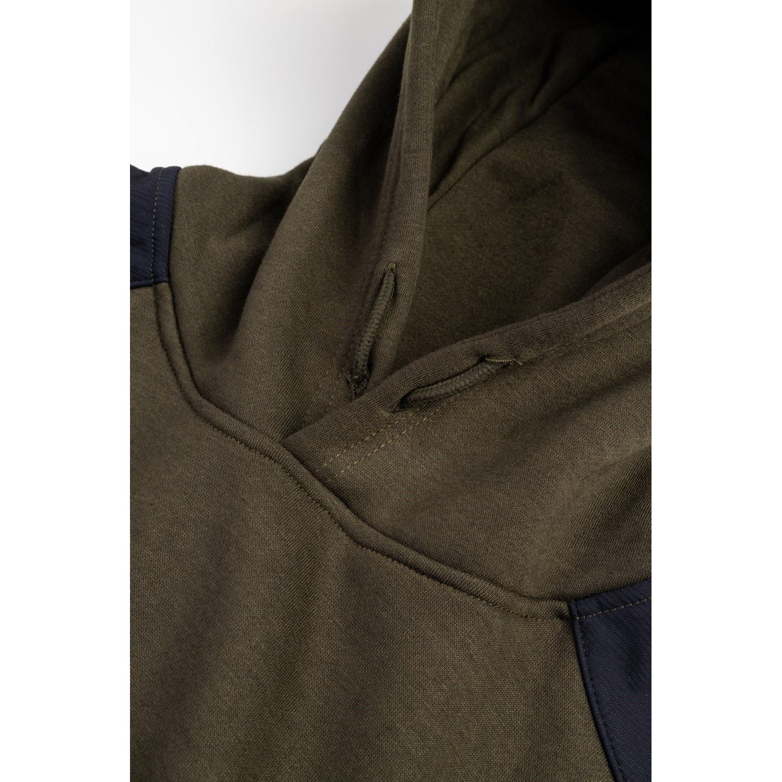 Caterpillar Essentials Synthetic Men's Moss Hooded Sweatshirt