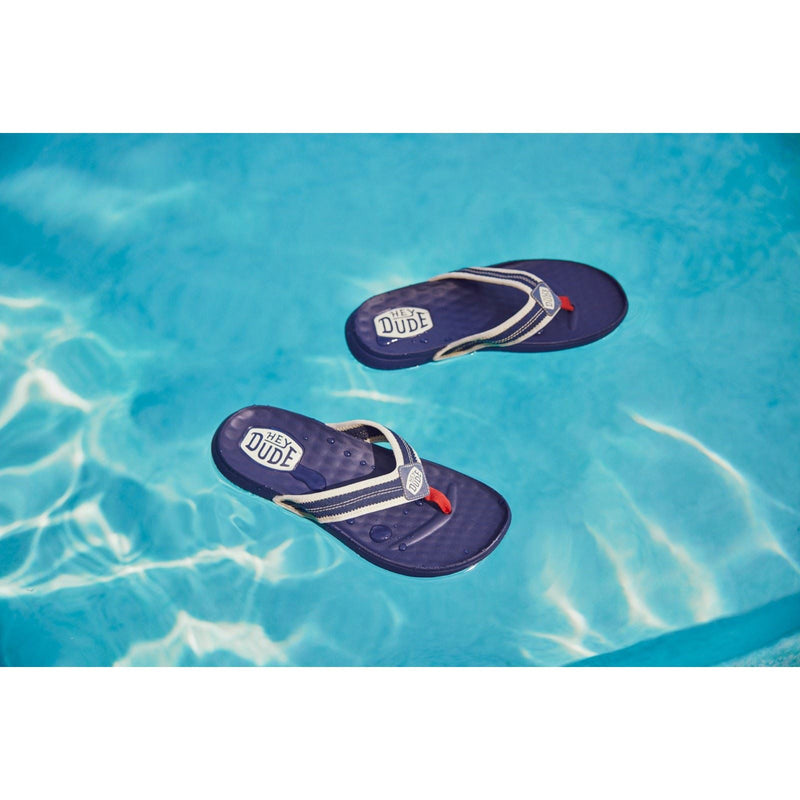 HEYDUDE Myers Flip Sport Mode Polyester Men's Navy/Navy Sandals