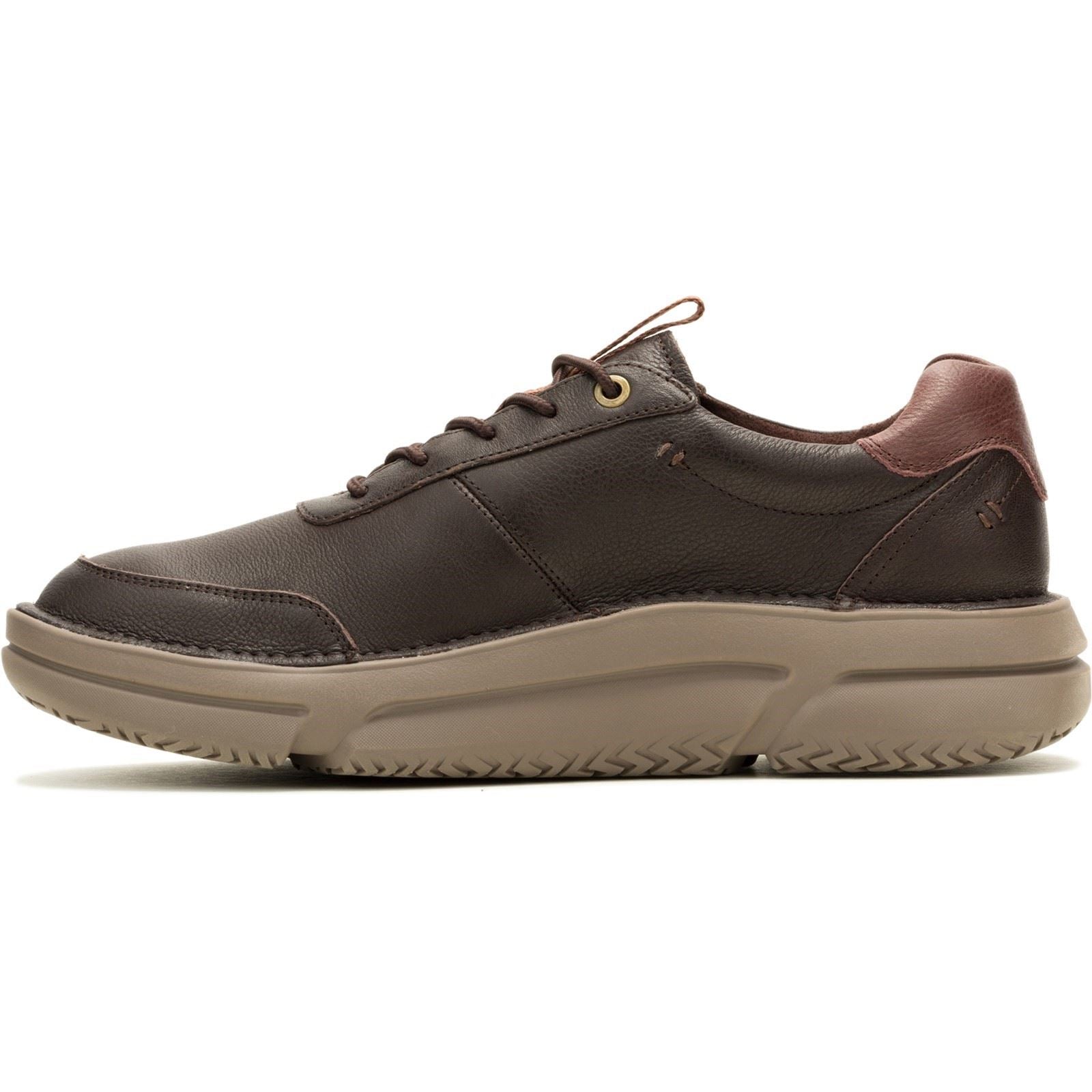 Hush Puppies Baylor Leather Men's Brown Sneakers