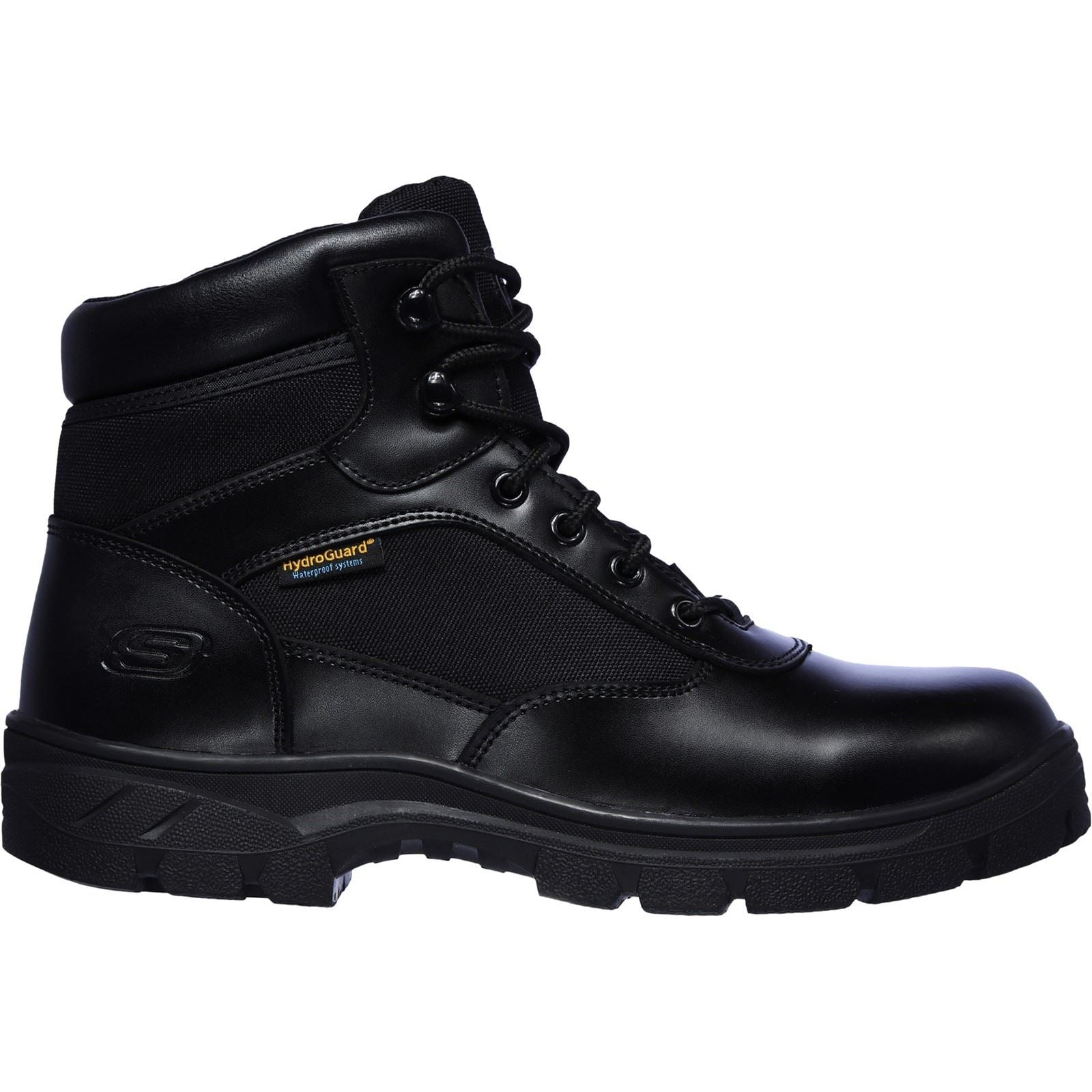 Skechers Workwear Wascana Benen WP Tactical Leather Men's Black Safety Boots