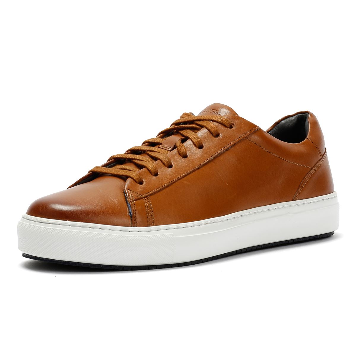 Ben Sherman Ace Cupsole Leather Men's Tan Sneakers