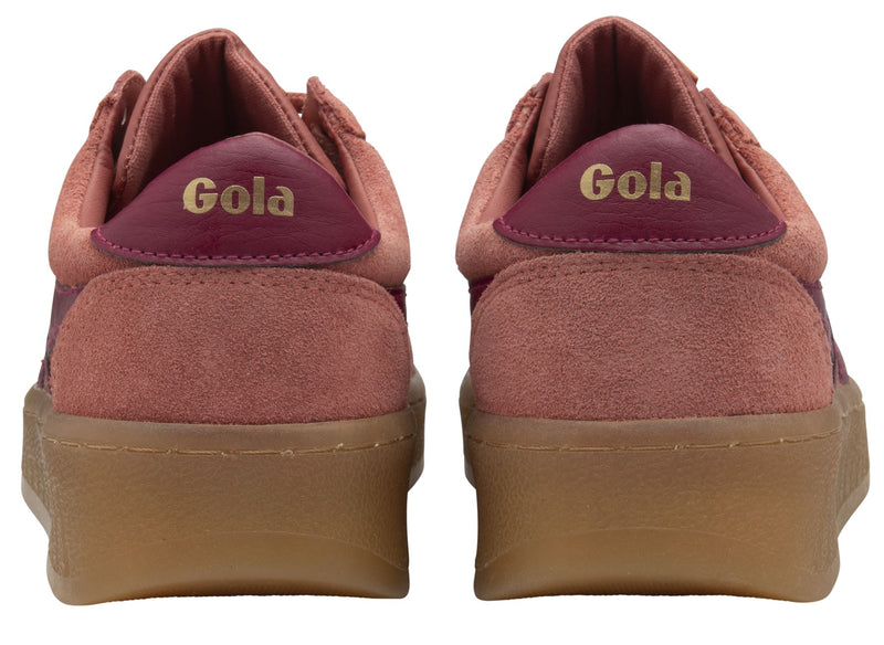 Gola Grandslam Suede Women's Clay/Cerise Sneakers