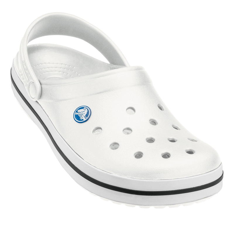 Crocs Crocband Synthetic White Clogs