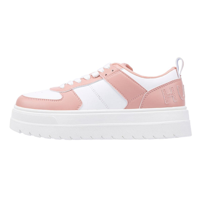 Hugo Lyssa Tennis Women's White/Pink Sneakers