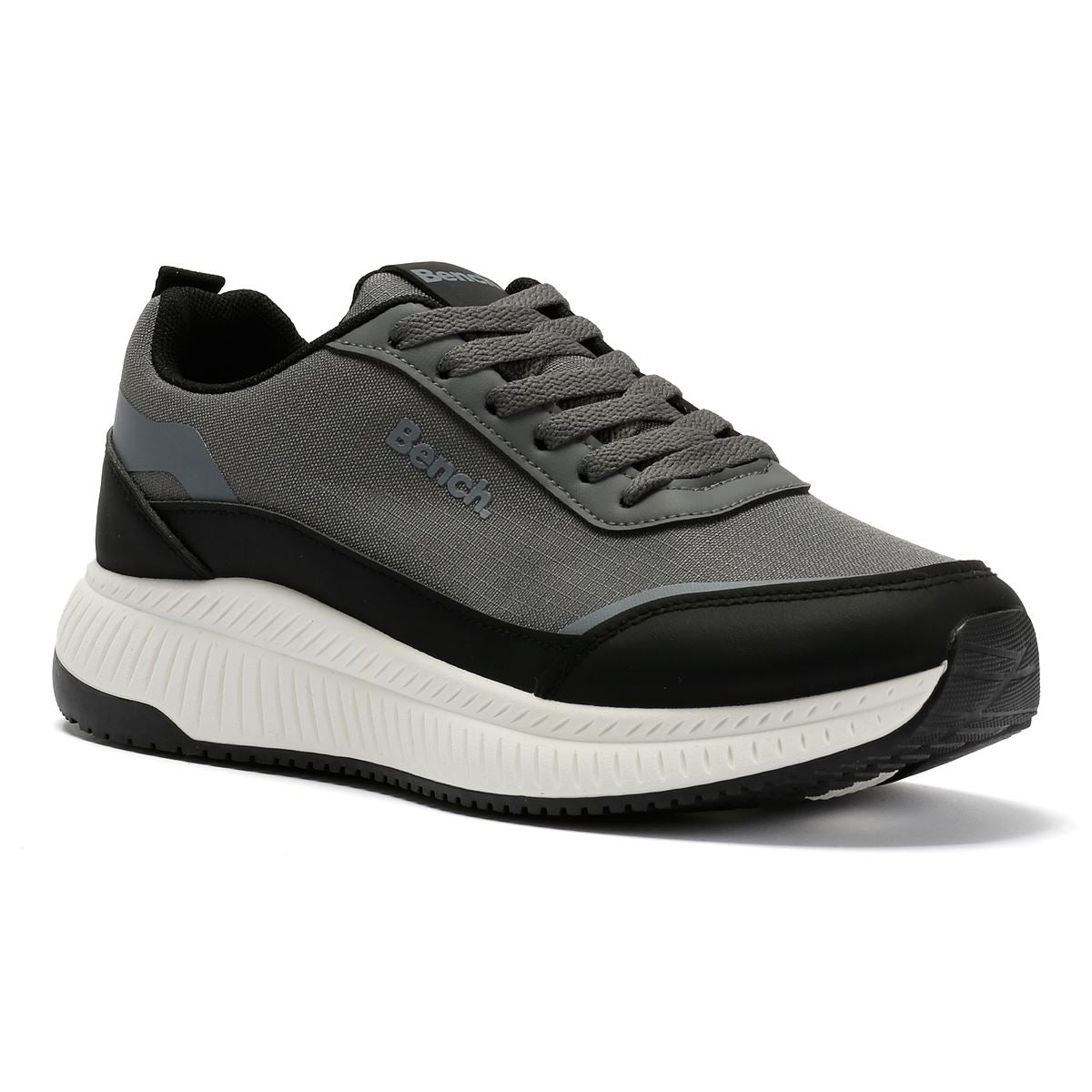 Bench Doverstone Men's Gray/Black Sneakers
