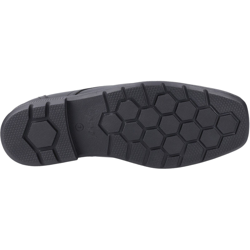 Pod Carpenter Leather Boys's Black Loafers