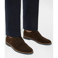 Dune Stanley Leather Men's Brown Lace-Up Shoes