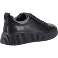 Hush Puppies Harlow Leather Women's Black/Black Trainers