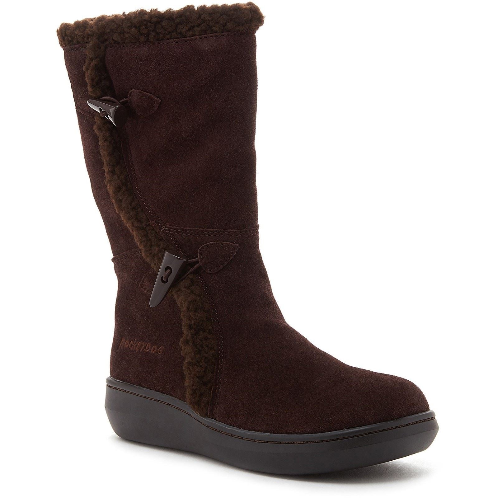 Rocket Dog Slope Suede Women's Chocolate Boots