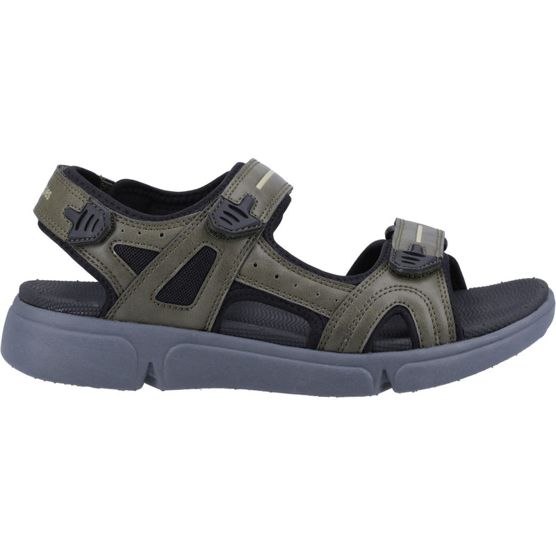 Hush Puppies Castro Synthetic Men's Khaki Sandals