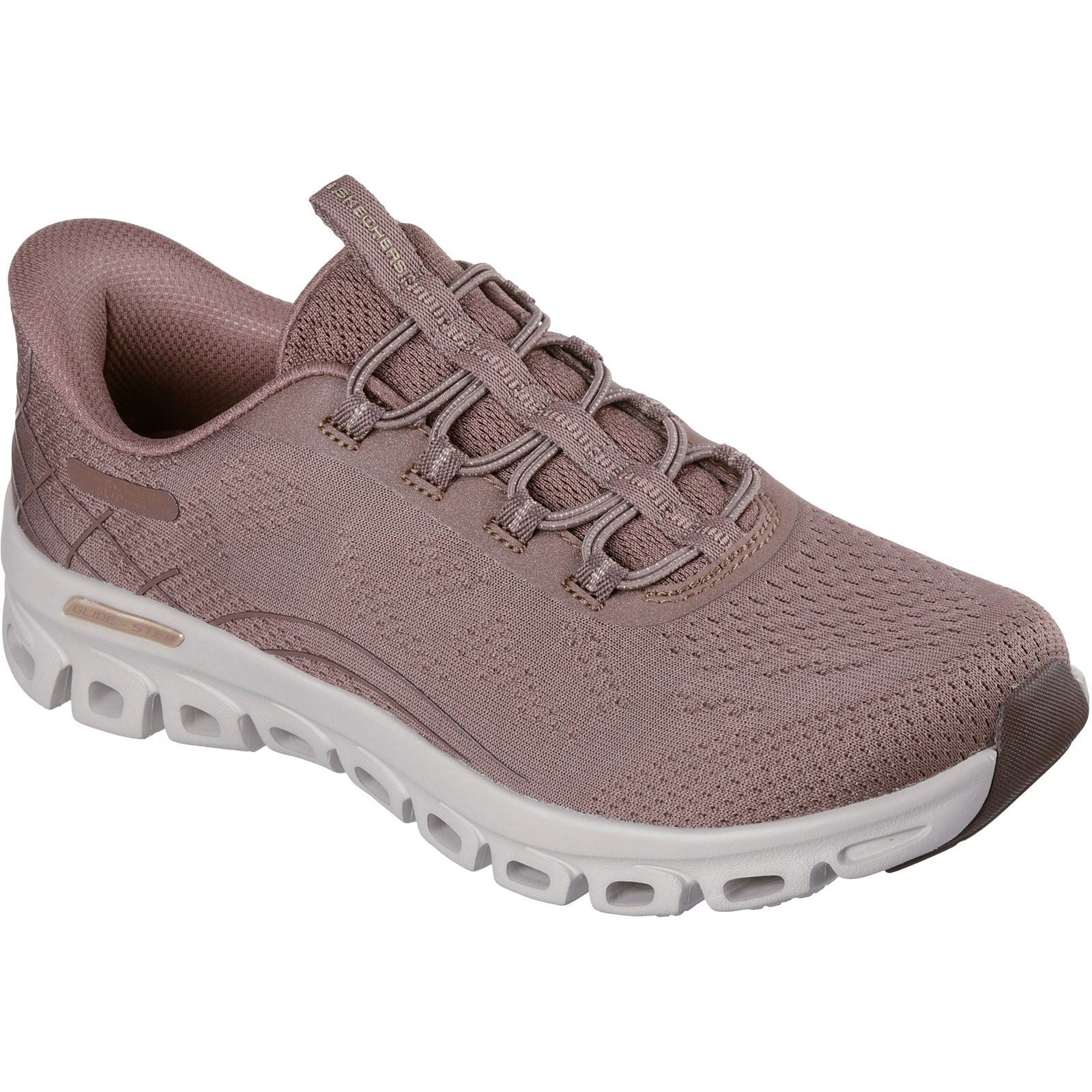 Skechers Glide-Step Elevate Amaze Textile Women's Brown Sneakers