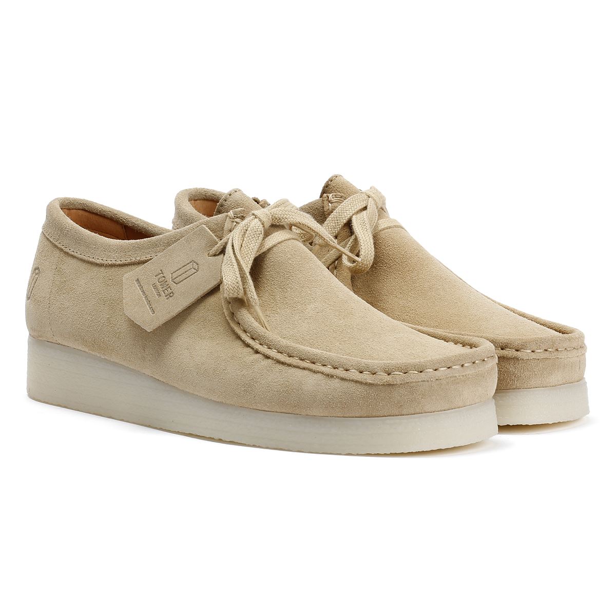 TOWER London Apache Sand Suede Shoes