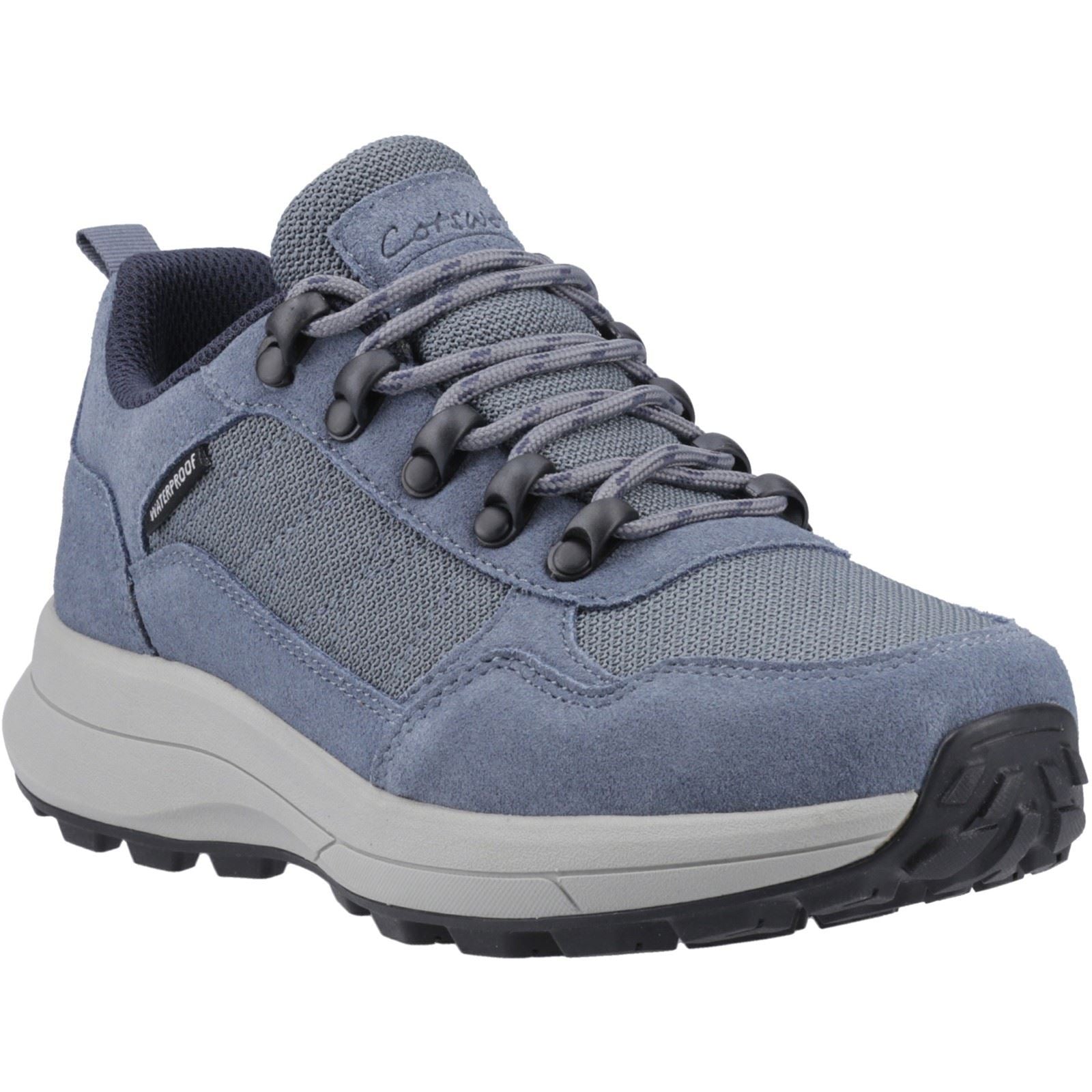 Cotswold Elmfield Suede Women's Blue Hiking Shoes