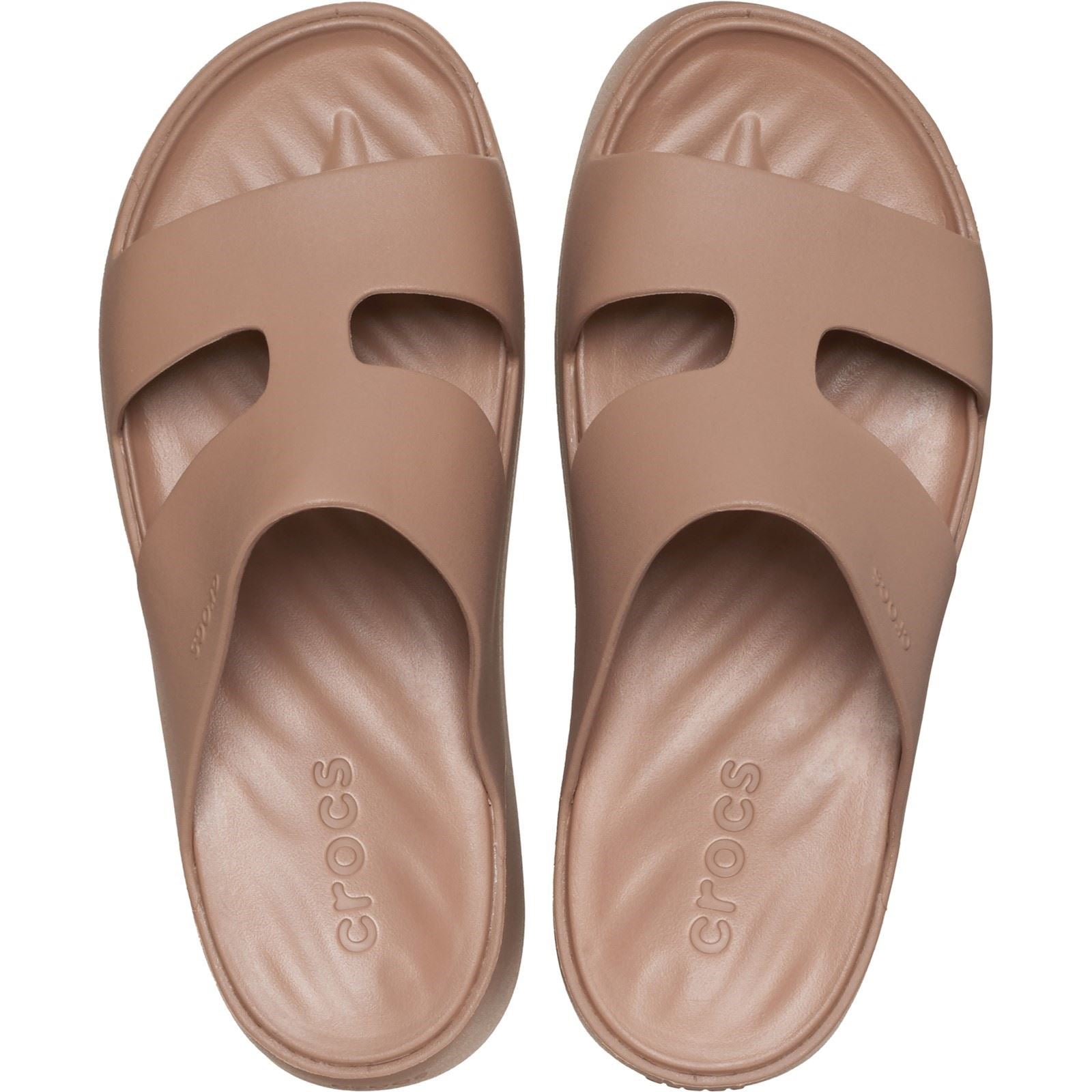 Crocs Getaway Platform H-Strap EVA Women's Latte Sandals