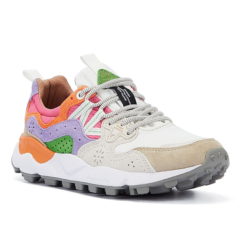 Flower Mountain Yamano 3 Women's White/Pink Sneakers