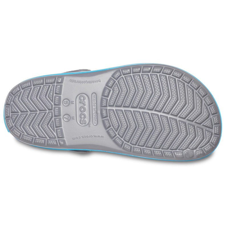 Crocs Crocband Croslite Rubber Men's Charcoal/Ocean Clogs