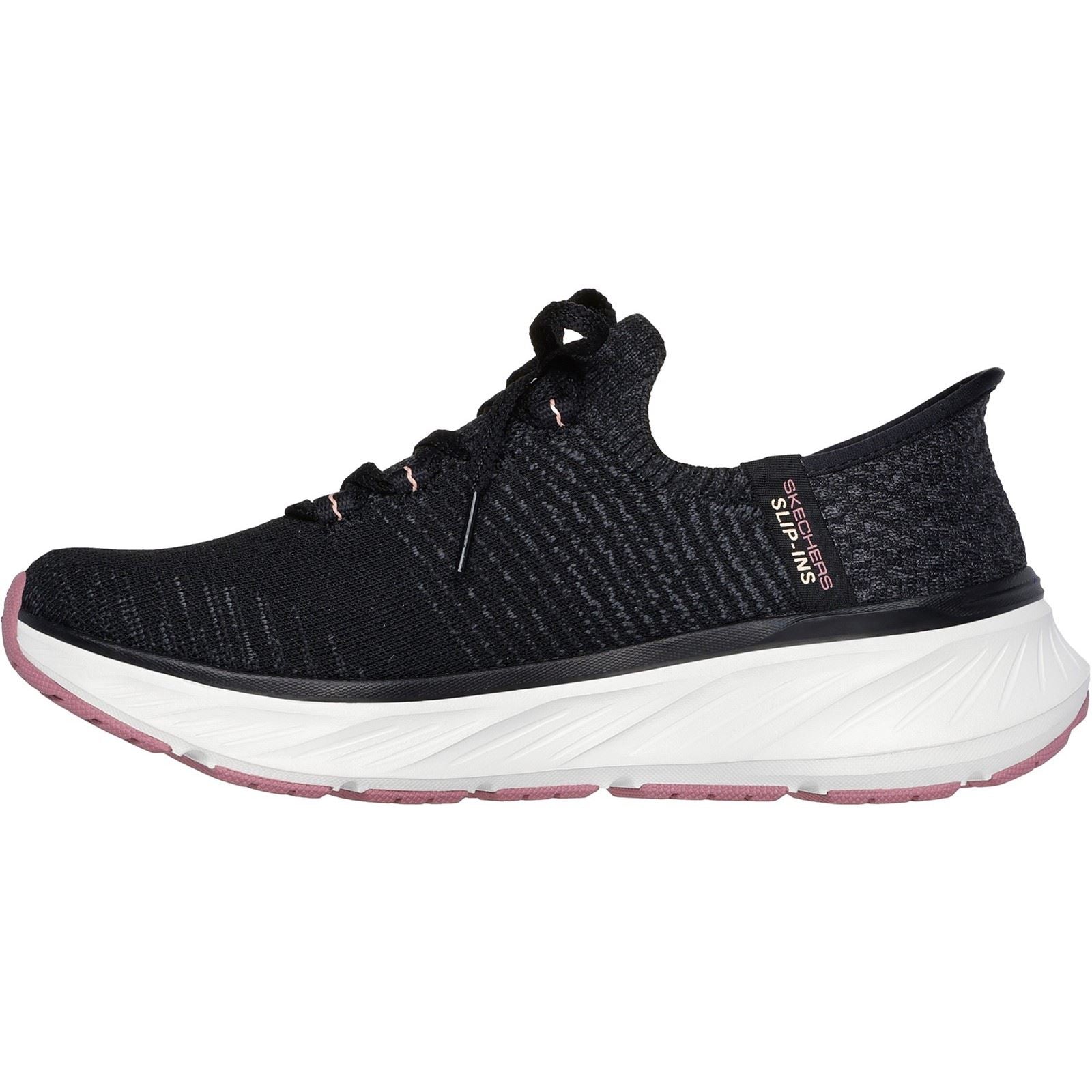 Skechers Edgeride Impression Textile Women's Black/Pink Sneakers
