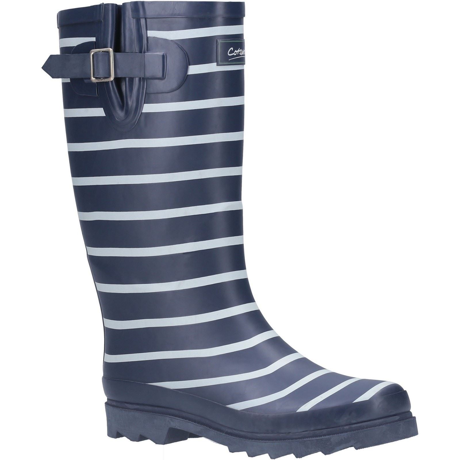 Cotswold Sailor Rubber Navy Wellington Boots