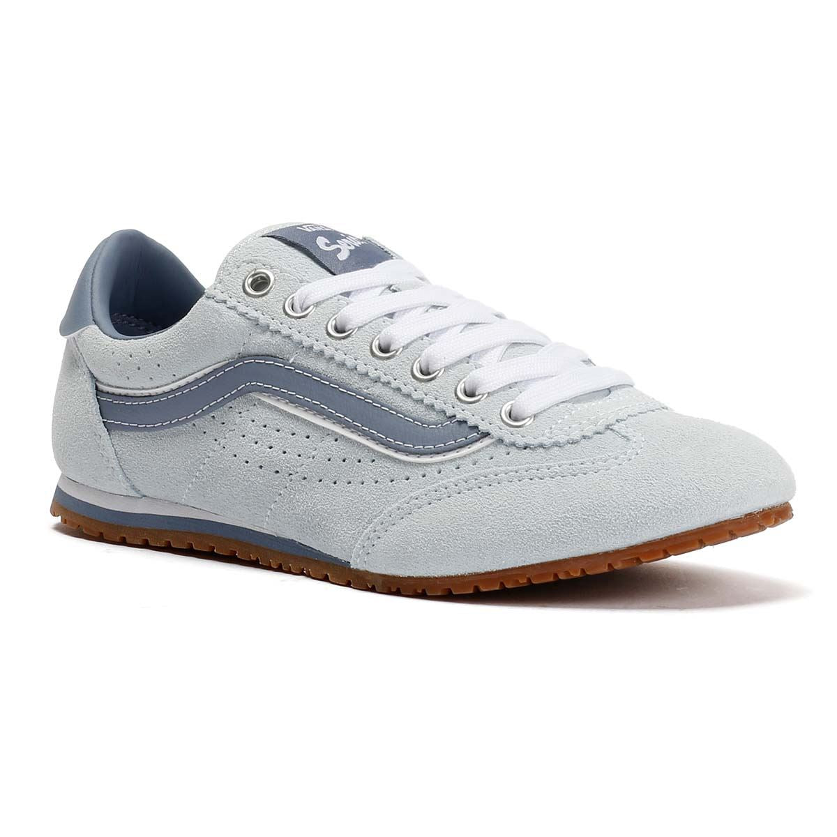 Vans Super Lowpro Suede Women's Light Blue Sneakers