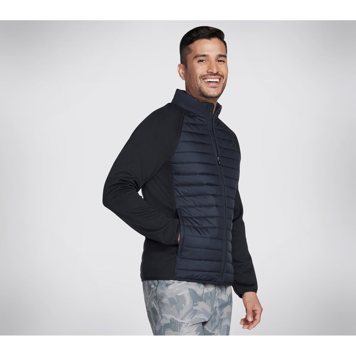 Skechers Go Shield Hybrid Jacket 2.0 Men's Black Jacket