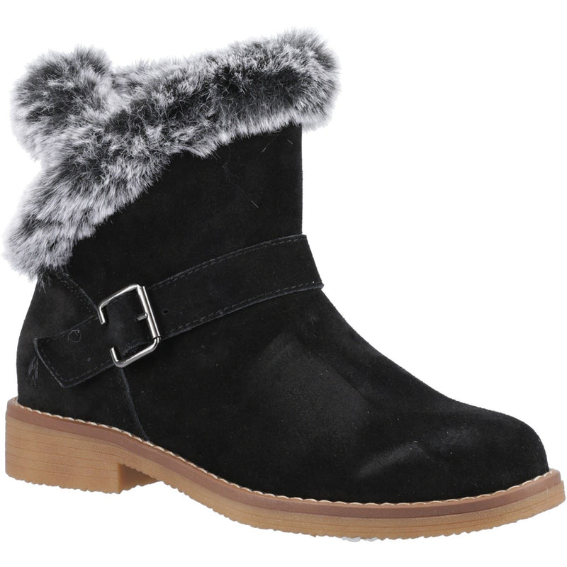 Hush Puppies Hannah Suede Women's Black Boots