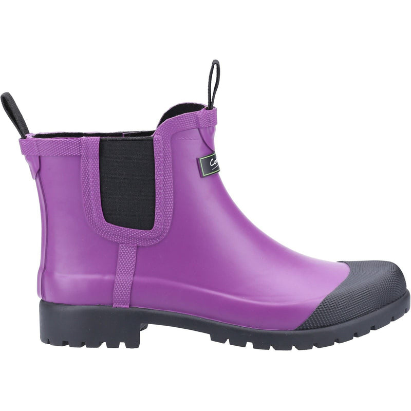 Cotswold Blenheim Rubber Purple Wellington Boots