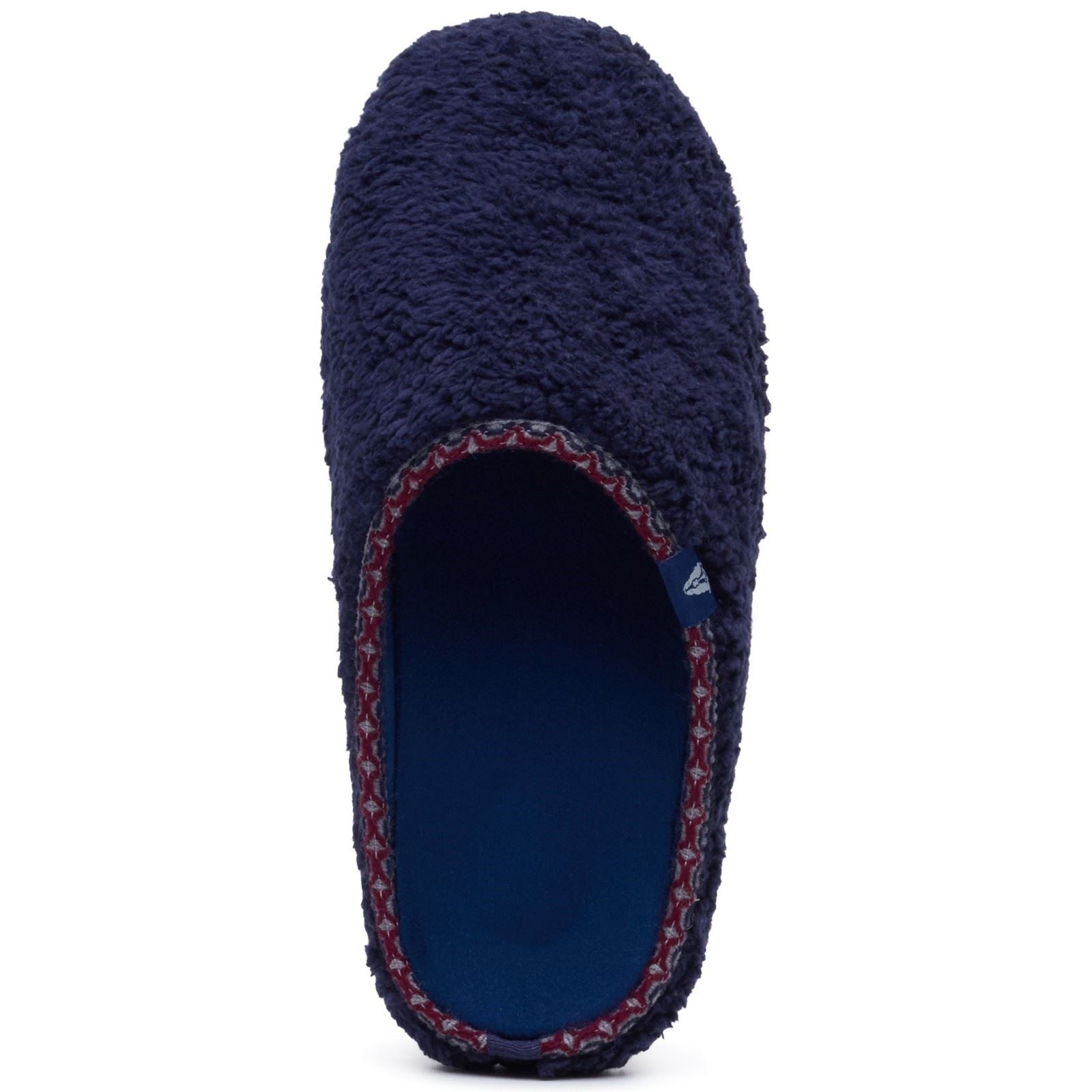 Hush Puppies Good Teddy Polyester Men's NAVY Slippers