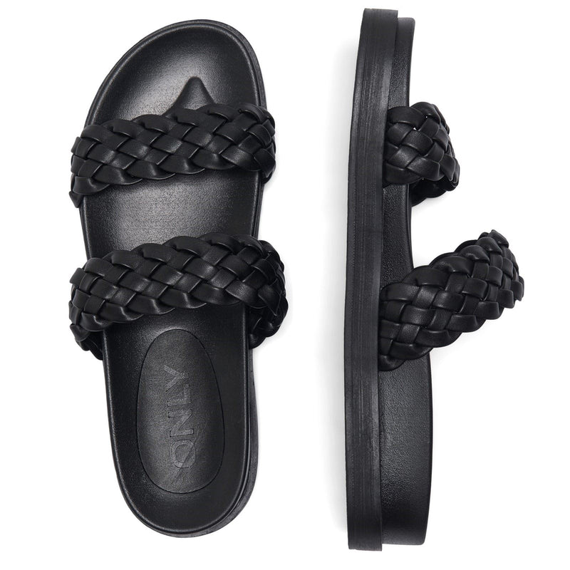 ONLY MINNIE-16 Synthetic Women's Black Sandals