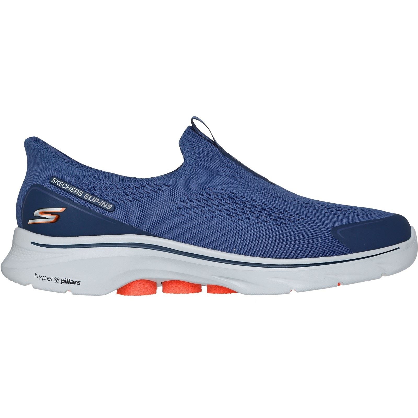 Skechers GO WALK 7 Easy On Evolution Textile Men's Navy Sneakers