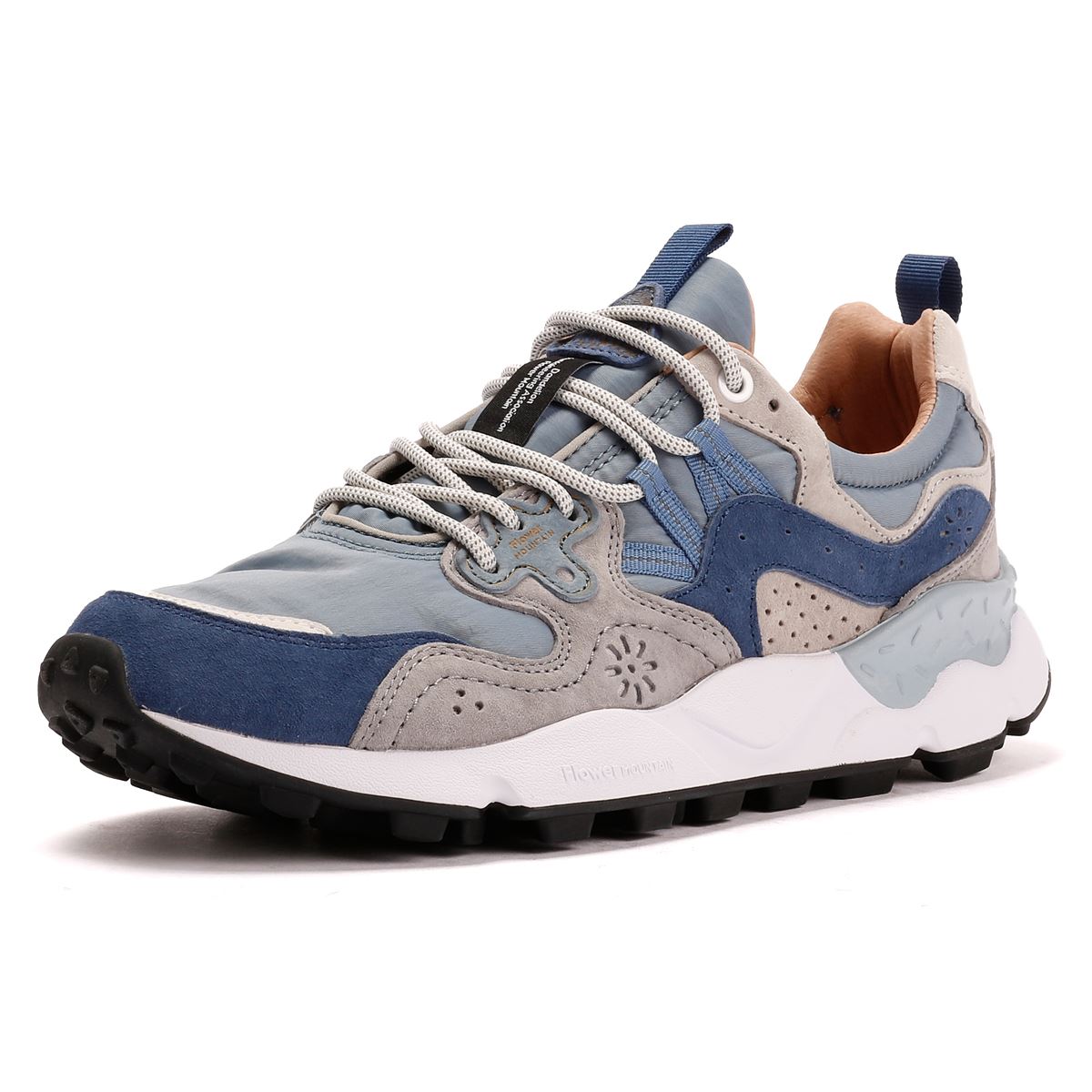 Flower Mountain Yamano 3 Men's Navy/Light Gray/Blue Sneakers