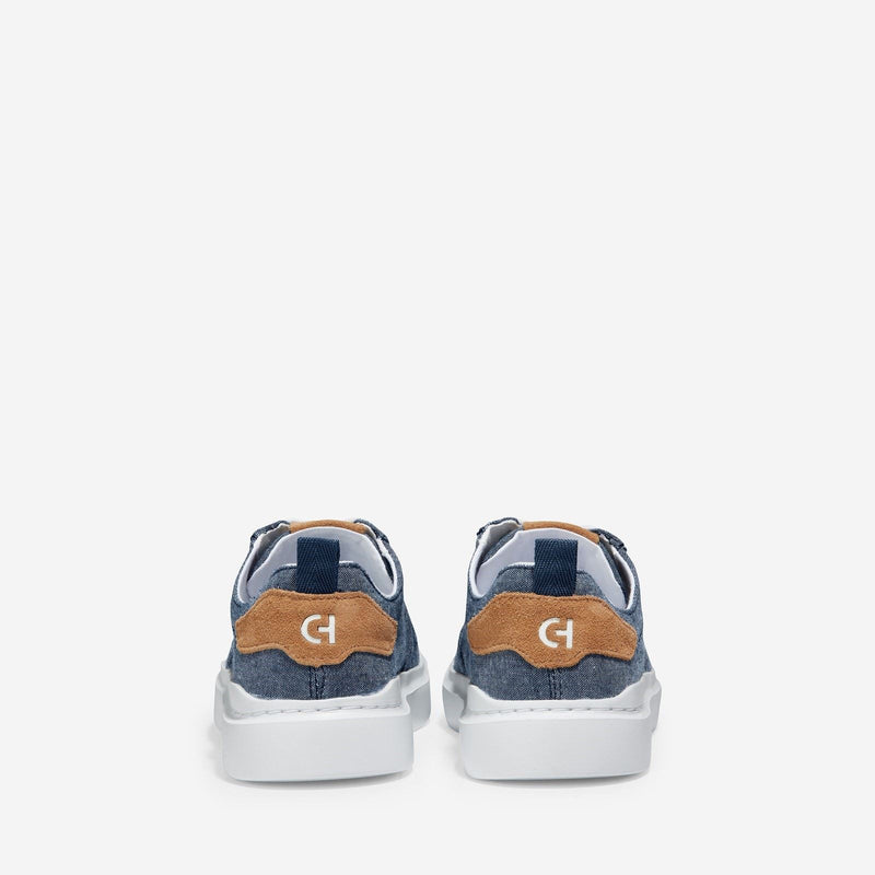 Cole Haan GrandPro Rally Canvas 100% Cotton Women's Chambray/Suede/Optic White Sneakers