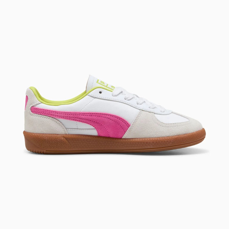 Puma Palermo Leather Men's White/Pink Sneakers